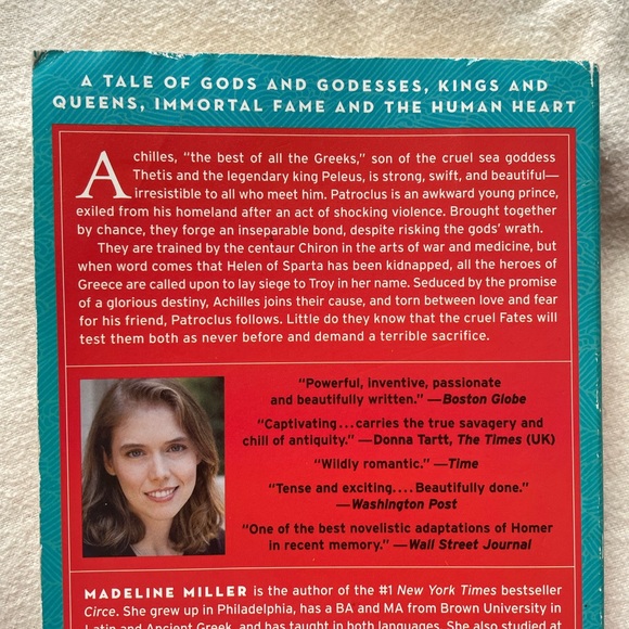 “The song of Achilles” book - Picture 2 of 2